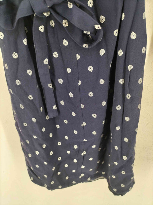 アーペーセー A.P.C. 総柄 レーヨン ワンピース レディース import:M