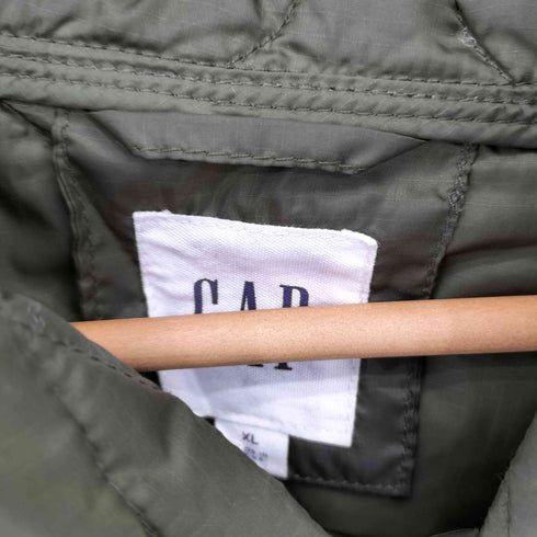 ギャップ Gap フロントボタン キルティングジャケット メンズ XL