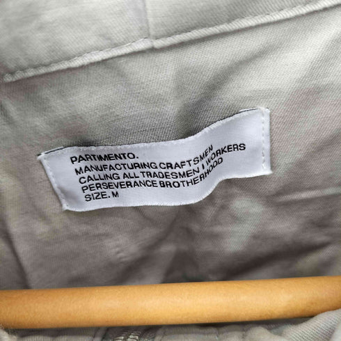 PARTIMENTO ダブルジップアップ フーデット パーカー street メンズ M