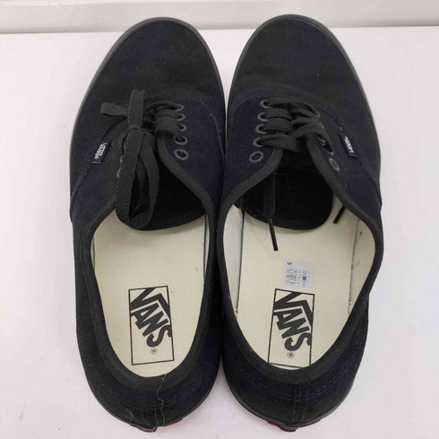 バンズ VANS Authentic オーセンティック スウェード ローカットスニーカー オールブラック メンズ JPN:29