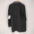 ザラ ZARA ラムレザー ウール ロングライダースジャケット レディース import:L