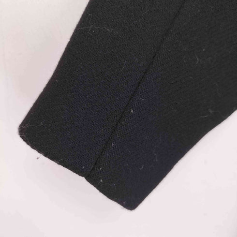 ザラ ZARA ラムレザー ウール ロングライダースジャケット レディース import:L