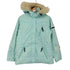 エレッセ ellesse ファー付き 中綿 ナイロンジャケット レディース import:M