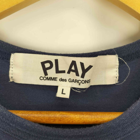 プレイコムデギャルソン PLAY COMME des GARCONS AD2015 ゴールドエンブレム ハート 刺繍 S/S クルーネック Tシャツ メンズ JPN:L