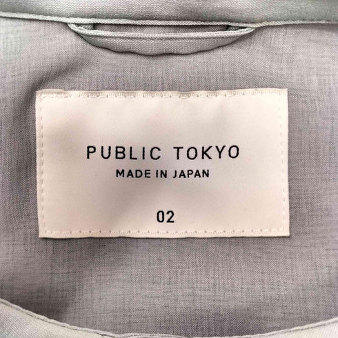 パブリックトウキョウ PUBLIC TOKYO コンフォートリラックスシャツ メンズ JPN:2