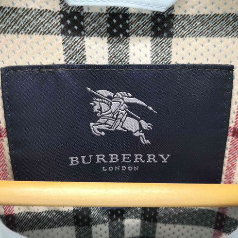 バーバリーロンドン BURBERRY LONDON 裏地ノバチェックスタンドカラー ハーフコート レディース JPN:40