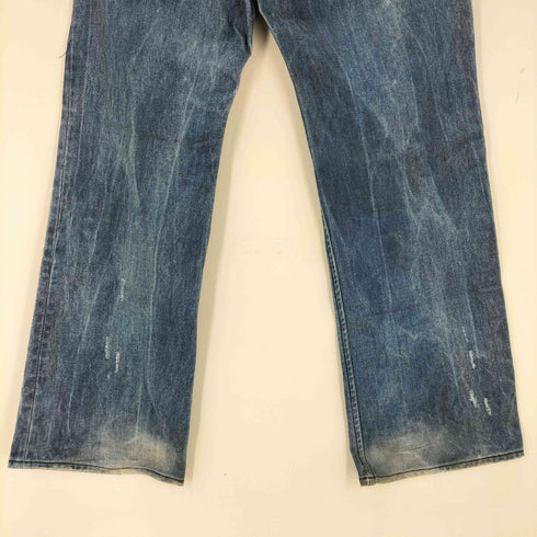 WOKE EDGE Printed Loose Flare Denim メンズ JPN:M