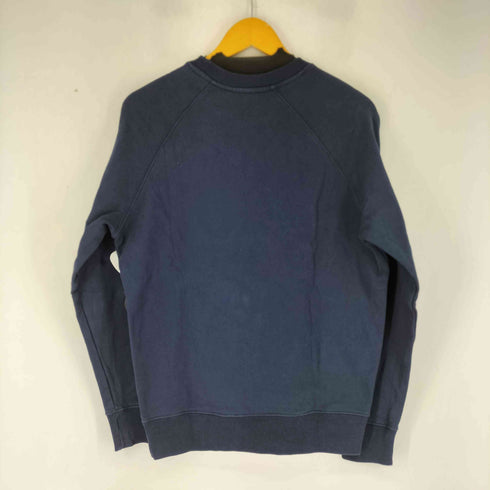メゾンキツネ MAISON KITSUNE ワンポイント刺繍クルーネックスウェット メンズ JPN:S
