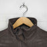 erde lamb leather ニット切替ラムレザーライダースジャケット レディース