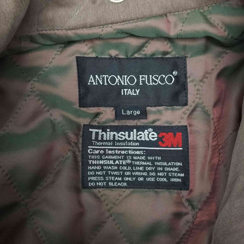 アントニオフスコ ANTONIO FUSCO Thinsulate 裏地キルティング ジャケット メンズ JPN:L