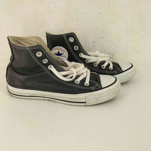 コンバース CONVERSE LEA ALL STAR HI レザー ハイカットスニーカー レディース JPN:24.5