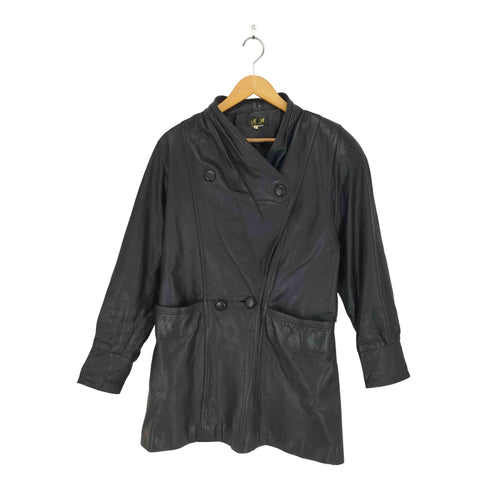 BR LADIES FASHION cow leather カウレザーデザインハーフコート レディース F