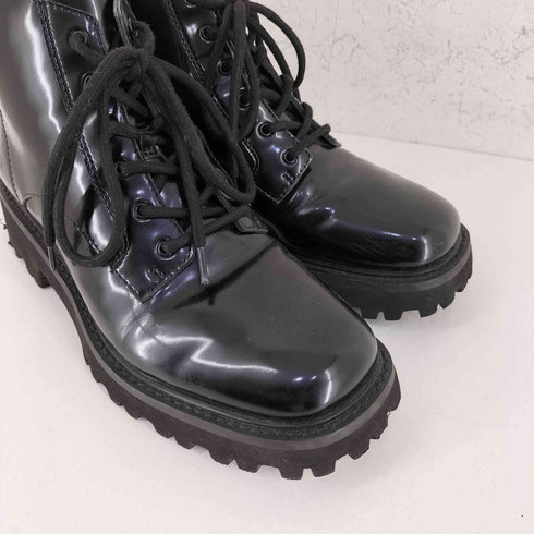 チャールズアンドキース CHARLES&KEITH リジッドソール コンバットブーツ レディース JPN:38