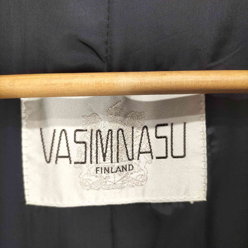 VASIMNASU cow leather レオパード切替カウレザーハーフコート レディース F