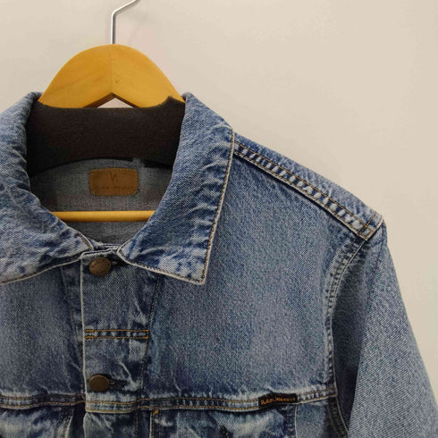 ヌーディージーンズ Nudie Jeans Bobby Blue Tribe ボビー ブルー トライバル デニム ジャケット メンズ import:S
