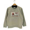WOKE EDGE We Hope Washed Crew Neck Sweat メンズ JPN:L
