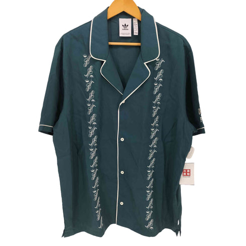 アディダス adidas 24SS レジャー ボウリングシャツ メンズ import:XXL