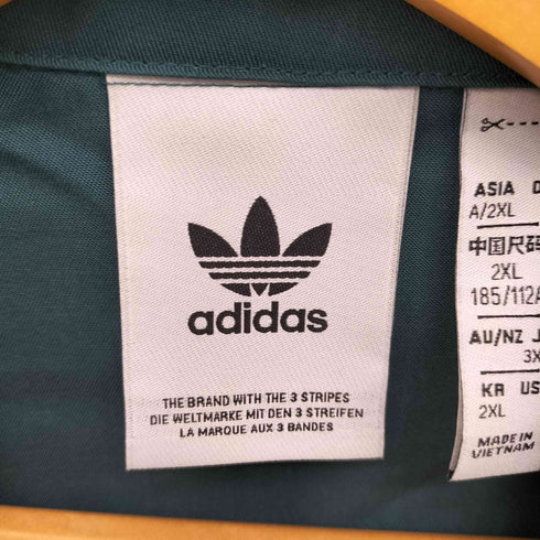 アディダス adidas 24SS レジャー ボウリングシャツ メンズ import:XXL