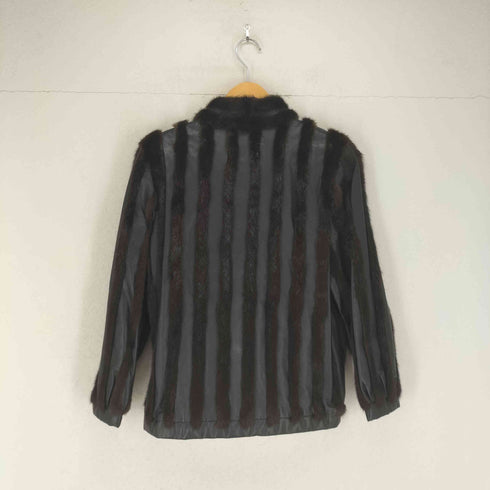 REGINA calf leather&mink fur トグルボタンファー切替レザージャケット レディース 11