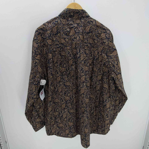 キングサイズ KINGSIZE ペイズリー柄 総柄 L/S シャツ ビッグサイズ メンズ import:XL