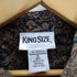 キングサイズ KINGSIZE ペイズリー柄 総柄 L/S シャツ ビッグサイズ メンズ import:XL