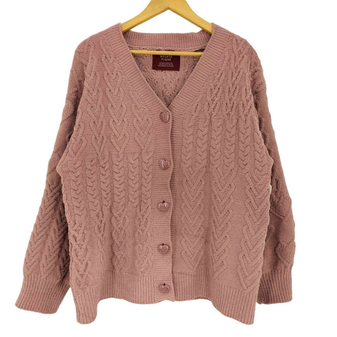 ジェラートピケ gelato pique レンタイン スフレハートアランカーディガン レディース ONE SIZE