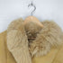 V.O.M lamb suede ファー切替ラムスエードジャケット レディース 38