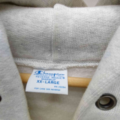 チャンピオン Champion 青単 復刻 REVERSE WEAVE リバースィーブ ジップ スウェット パーカー メンズ import:XXL
