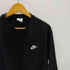 ナイキ NIKE 24AW NSW CLUB CRW FT BLACK WHITE クラブ フレンチテリー クルー スウェット メンズ import:XL