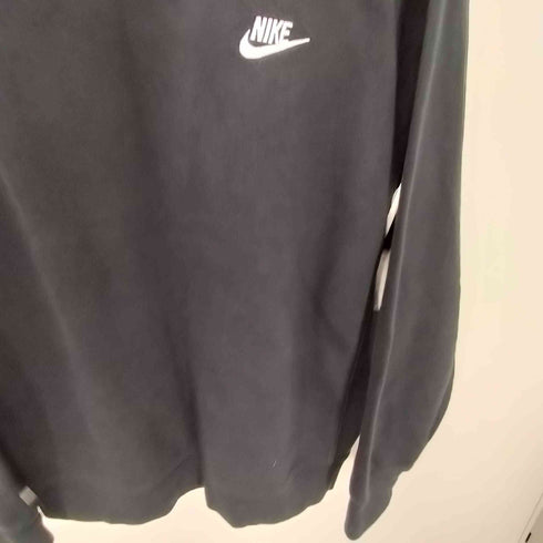 ナイキ NIKE 24AW NSW CLUB CRW FT BLACK WHITE クラブ フレンチテリー クルー スウェット メンズ import:XL