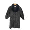 LA NAVE Femme cow leather 襟ファーカウレザーマキシコート レディース