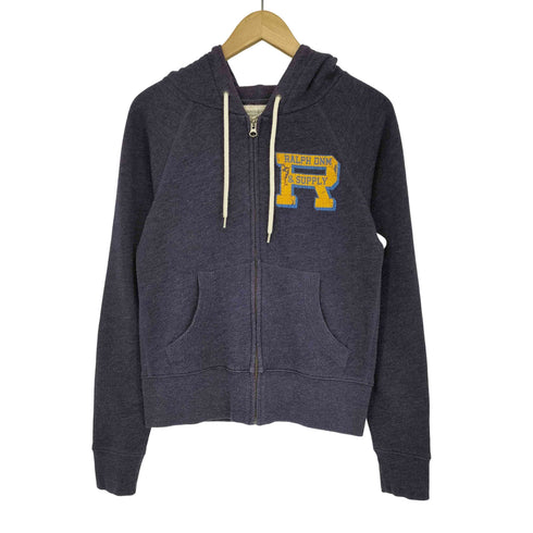 デニムアンドサプライ ラルフローレン DENIM & SUPPLY RALPH LAUREN ロゴプリント ラグラン ジップアップパーカー メンズ import:M