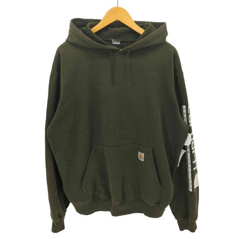 カーハート Carhartt 袖 プリント プルオーバー パーカー メンズ