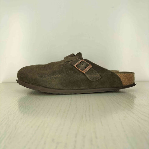 ビルケンシュトック BIRKENSTOCK Boston ボストン スエードレザー - モカ メンズ EUR:40
