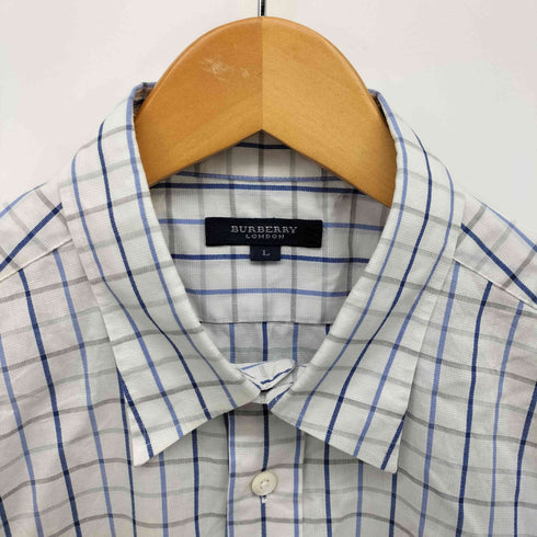 バーバリーロンドン BURBERRY LONDON グラフチェック S/S レギュラー カラー シャツ メンズ import:L
