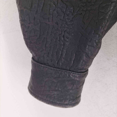 NEW YORK real leather リアルレザーダブルライダースジャケット レディース