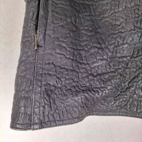 NEW YORK real leather リアルレザーダブルライダースジャケット レディース
