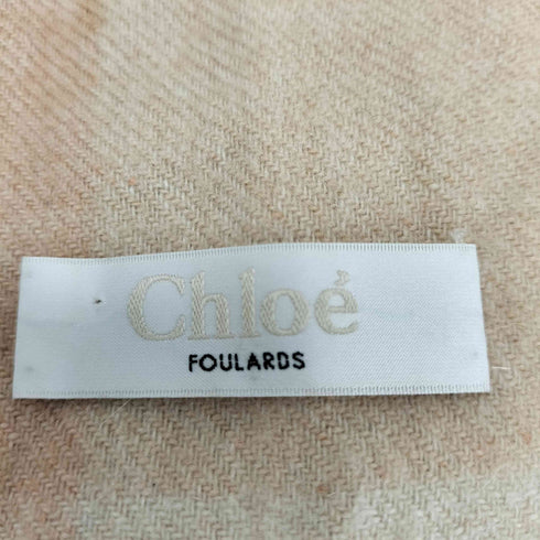 クロエ Chloe 大判チェックストール レディース