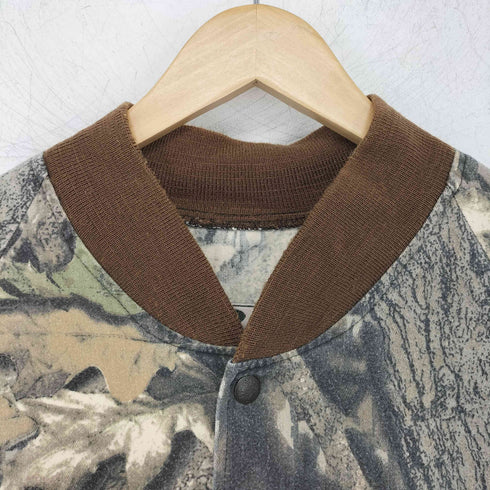 MOSSY OAK USA製 リアルツリーカモ スナップボタンブルゾン メンズ 2XL