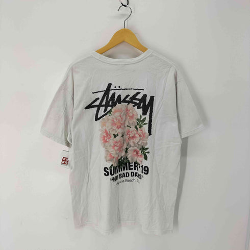 ステューシー Stussy SUMMER 19 NO BAD DAYS フラワープリント T メンズ import:L