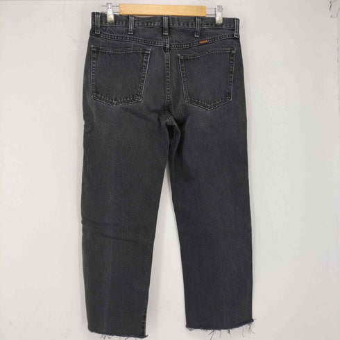 ラスラー RUSTLER 00s ストレート ブラックデニムパンツ ジーンズ メンズ 34