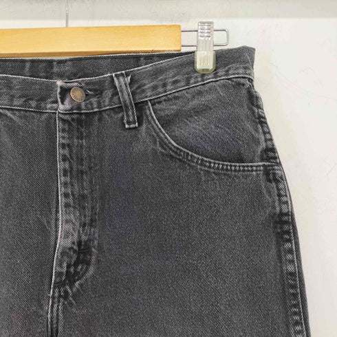 ラスラー RUSTLER 00s ストレート ブラックデニムパンツ ジーンズ メンズ 34