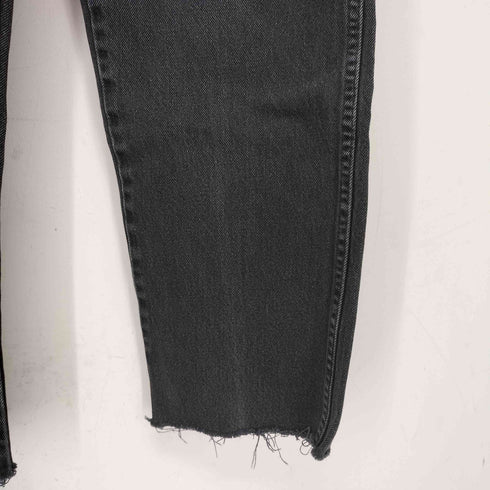 ラスラー RUSTLER 00s ストレート ブラックデニムパンツ ジーンズ メンズ 34