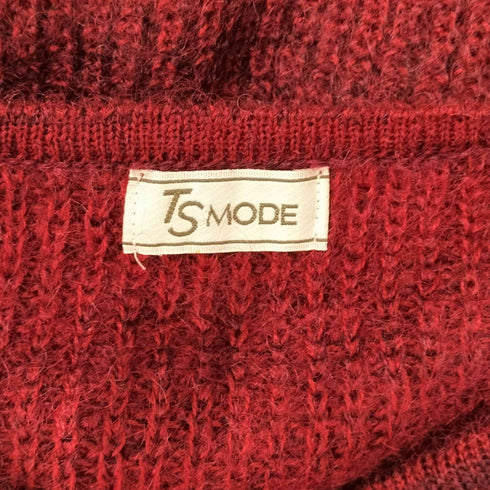TS MODE モヘア混 カーディガン レディース