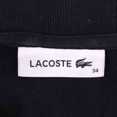 ラコステ LACOSTE 鹿の子地マキシ丈ドレス レディース JPN:34
