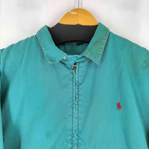 ポロバイラルフローレン Polo by RALPH LAUREN 80S USA製 スモールポニー刺繍スウィングトップ メンズ import:L