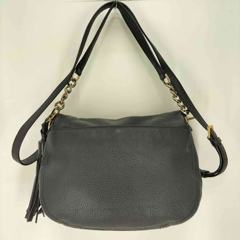 マイケルコース Michael Kors フリンジチャーム レザーショルダーバッグ レディース