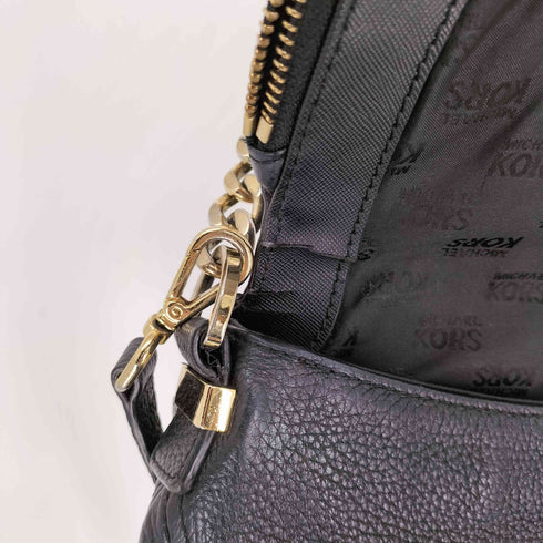 マイケルコース Michael Kors フリンジチャーム レザーショルダーバッグ レディース