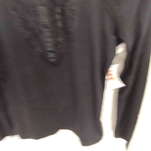 ローレンジーンズカンパニー LAUREN JEANS COMPANY 花柄 レース ヘンリーネック レース L/S カットソー レディース import:XS