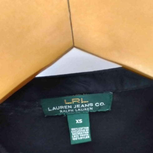ローレンジーンズカンパニー LAUREN JEANS COMPANY 花柄 レース ヘンリーネック レース L/S カットソー レディース import:XS